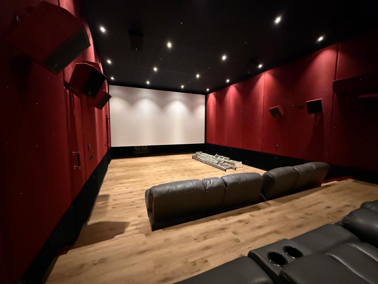 Cinema Setup in Victoria Hall Chennai,